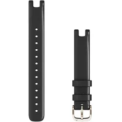 Garmin Lily-armbänder schwarz/elfenbein 14 mm