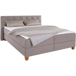 Home Affaire »Harmones« in 3 Breiten, Härtegrad auch im Mix mit je 1 Matratze in H2 und H3 grau