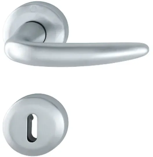 Hoppe Rosettengarnitur Türgriff Drücker Atlanta BB Messing F41 Drückergarnitur