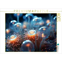 Calvendo Puzzle Mikroblüten - Mikroorganismen 1000 Teile Lege-Größe 64x48cm