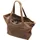 Valentino Courmayeur Shopper Synthetik Cammello