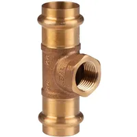Frabo Kupfer Pressfitting T-Stück aus Rotguss 22 mm -