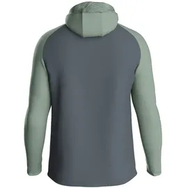 Jako Iconic Trainingsjacke mit Kapuze 852 anthra light/mintgrün/soft grey L