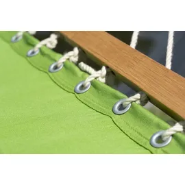 Potenza Outdoor Hängematte mit Gestell für 2 Personen I Atlanta Stabhängematte XXL 210x140 cm 200kg I Tyatn Hängemattengestell 350kg Wetterfest