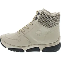 Rieker Damen Schnürstiefel Beige Gr.: 38