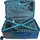 Saxoline Elite Trunk 4-Rollen 77 cm / 105 l blau/silberfarben