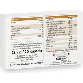 aura natura HaarKraft Komplex Kapseln 30 St.