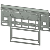 Naber Cox® Base MP1, Montageplatte, für Cox® Base Abfallsammler, hellgrau - Schwarz