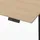 Yaasa Schreibtisch Desk Essential 160 x 80 cm Eiche hell / Schwarz