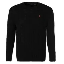 Ralph Lauren Driver Pullover Schwarz XXL