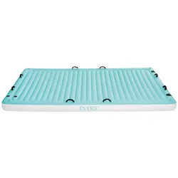 INTEX 56289EU - Luftmatratze - Water Lounge (310x183x18cm) groß, bis 400kg belastbar, 4 Personen