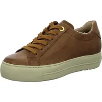 Paul Green 5241 Damen Plateau-Sneaker Braun 40