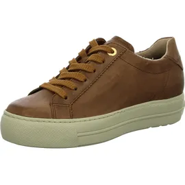 Paul Green 5241 Damen Plateau-Sneaker Braun 40