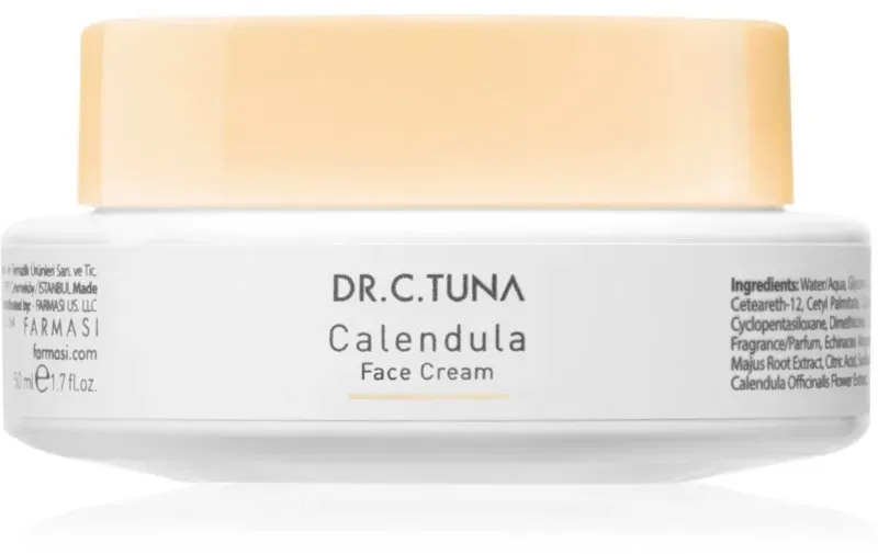 Farmasi Dr. C. Tuna Calendula Feuchtigkeitscreme für trockene und empfindliche Haut 50 ml