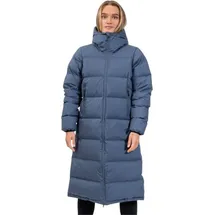 Bergans Damen Urban Down Long Mantel (Größe M, blau)