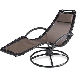 Relaxliege Eve Mokka mit Schaukelfunktion