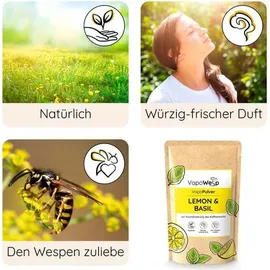vapowesp Pulver Lemon & Basil 100g