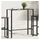 vidaXL Bartisch 100 x 50 x 110 cm Schwarz