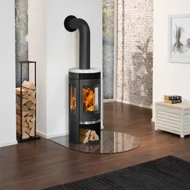 Oranier Rota Tre 2.0 Stahl schwarz/Keramik seidenweiß