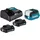 Makita Makita, Arbeitsleuchte, ML 107 DSA Akku Lampe 12 V max. 200 lm LED + 2x Akku 2,0 Ah + Ladegerät (200 lm)