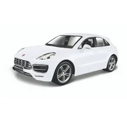 Bburago 18-21077 - Modellauto - Porsche Macan (weiß, Maßstab 1:24)