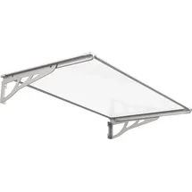 Trendline Vordach Nancy 140 x 90 cm silber