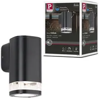 Paulmann Außenwandleuchte Colum Anthrazit 15,3 x 8 cm GU10