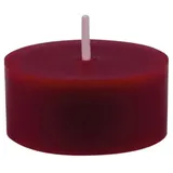 Kerzenfarm Hahn Bienenwachs Teelicht 0 g rot