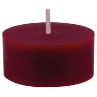 Kerzenfarm Hahn Bienenwachs Teelicht 0 g rot