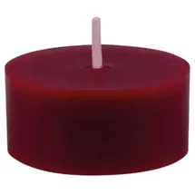 Kerzenfarm Hahn Bienenwachs Teelicht 0 g rot