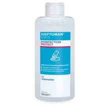 Dr.Schumacher Desinfektionsmittel Aseptoman Forte, Händedesinfektion, alkoholisch, Flasche 500ml