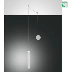 Fabas Luce LED Pendelleuchte PRADO, 1x6,5W, 3000K, IP20, weiß FAB-3685-41-102