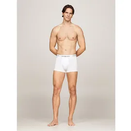 Tommy Hilfiger Signature Essential Um0um02761 Boxershorts Trunks aus Baumwolle, Weiß (White/White/White), M