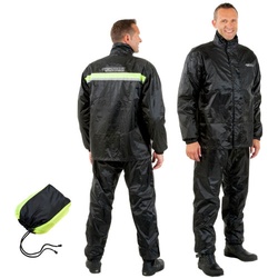 Germot Scoot, Regenjacke - Schwarz/Gelb - 4XL