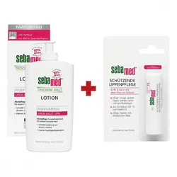 Sebamed Trockene Haut Parfumfrei Lotion Urea + Sebamed Lippenpfl