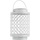 ETC Shop LED Solarleuchte 13 x 18 cm orientalisch-weiß