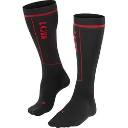 FALKE Impulse Running Damen Kniestrümpfe Health, Black, 39-42
