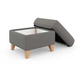 sit&more Visby Struktur fein grau/buche natur