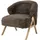 Bloomingville Sessel Camino 70 x 80 x 68 cm Braun
