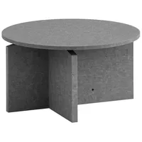 FineBuy Couchtisch 60x60x33 cm Sofatisch Modern Design Wohnzimmertisch Rund,