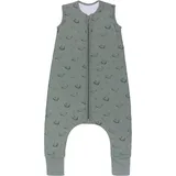 fillikid Babyschlafsack FILLIKID "mit Beinen, TOG 0,5", Baby, Gr. 80, Reißverschlussmitte, wal, Obermaterial: 100% Baumwolle, Schlafsäcke, für den Sommer und Raumtemperatur über 24