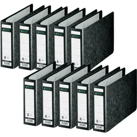 Leitz Aktenordner DIN A5 56 mm Schwarz 10 St.