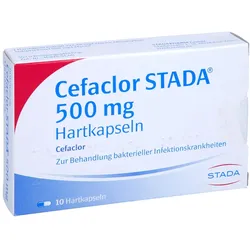 Cefaclor Stada 500 mg Hartkapseln 10 St