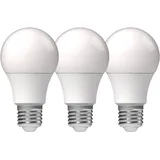 LED's light LED-Leuchten E27 Klassisch A 60 8 W 806 lm 4000 K 3er-Set