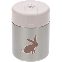 Lässig Baby Kinder Thermo Warmhaltebox Brei Snacks auslaufsicher Edelstahl 315 ml/Food Jar Little Forest Rabbit