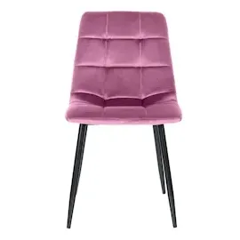 CLP Esszimmerstuhl Antibes Samt rosa