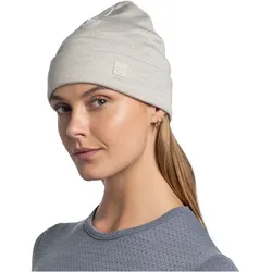 BUFF Merinowolle Mütze Heavyweight 003 - solid cloud