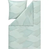 Estella Bettwäsche Phoenix 135 x 200 cm Jersey Grün Mint
