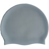 HYCOPROT Kinder Unisex Badekappe 100% Silikon Badekappen Anti-Rutsch Bequeme und Dehnbare wasserdichte Bademütze, Classic wasserdichte Badehaube für Langes und Kurzes Haar (Grau)