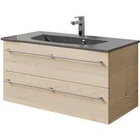 Saphir »Serie 6025 Mineralmarmor-Waschtisch mit Unterschrank, 97 cm breit«,